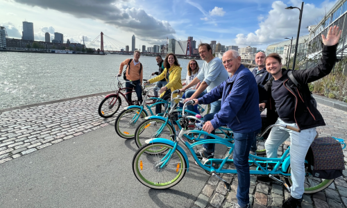 Rondje Rotterdam op de fiets