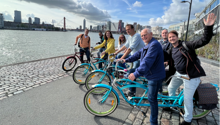 Rondje Rotterdam op de fiets